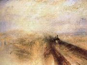 Joseph Mallord William Turner Rain,Steam and Speed-the Great Western oil painting artist